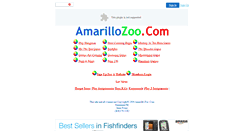 Desktop Screenshot of amarillozoo.com